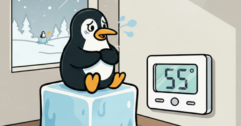 Reliable Air Winter 2025 penguin